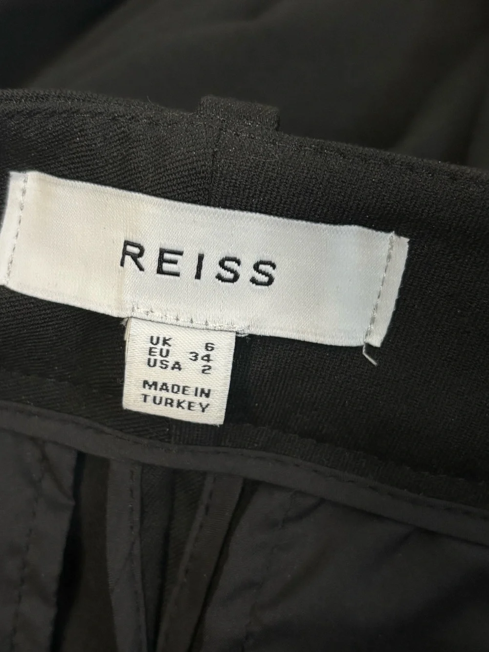 REISS Woman Flare Leg Pants Size: 2